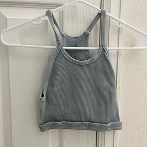 Free People - Movement Happiness Runs Crop Tank Top - Washed color- XS/S